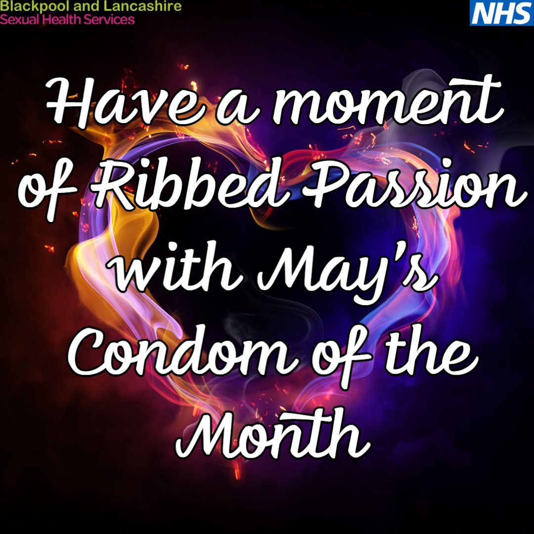 May's #CondomOfTheMonth are @PasanteUK Ribbed Passion! There is still time to get yours free from lancashiresexualhealth.nhs.uk if you're 16 - 24 living in Lancashire @BTHLancsU25SH #sexualhealth #condoms #contraception #freecondoms #condomscheme #safesex