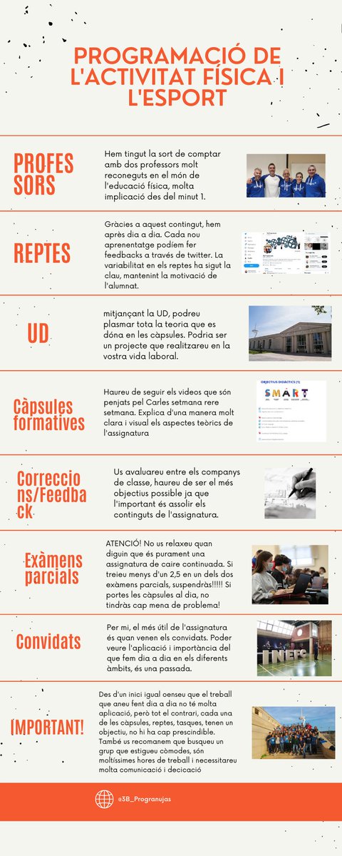 3B_Progranujas's tweet photo. 🧐ÚLTIM REPTE!
Tot lo bo s'acaba i aquesta assignatura arriba al final...
Són tot sensacions molt positives, i amb aquest twit, finalitzem el nostre recorregut de Progranujas!😩
Us adjuntem el nostre resum de l'assignatura, esperem que quedi clar!
#2022_peafe https://t.co/ASM4oQuA8P
