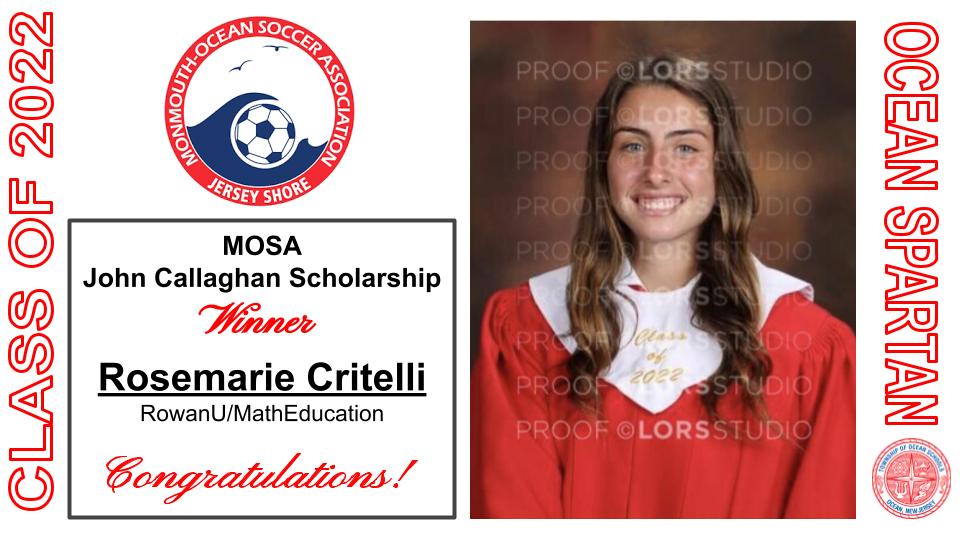 OTHS_Counselors's tweet photo. Proud to announce the 2022 recipient of The MOSA John Callaghan Scholarship is Rosemarie Critelli! Congratulations to Rosemarie! #RowanU/MathEducation @A_DePasquale48
@MrsDKaszuba @Nmauroedu https://t.co/7Gr2yPc6IP