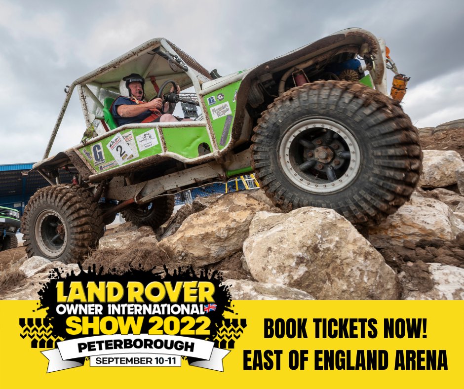 LandRoverOwner's tweet photo. Have you got your tickets yet? Get your tickets now! https://t.co/nt94VG5txL #LROShow https://t.co/z4k3qXi72u