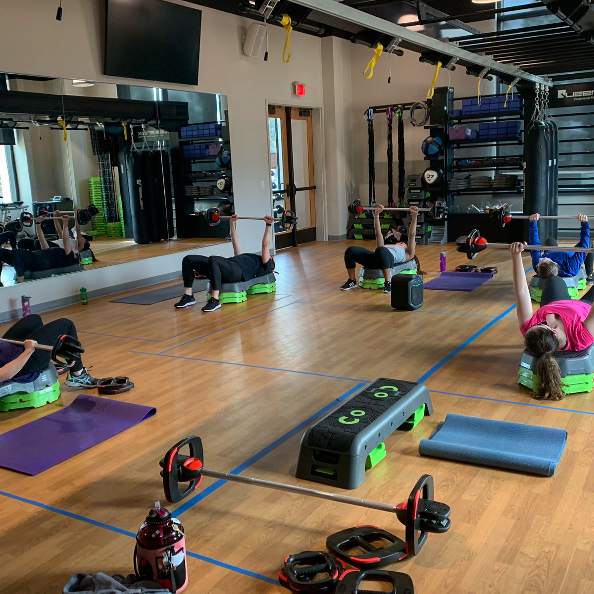 Join us for BodyPump tomorrow at 4:30! Sign up on IMLeagues! #campbelluniversity #playwithpurpose