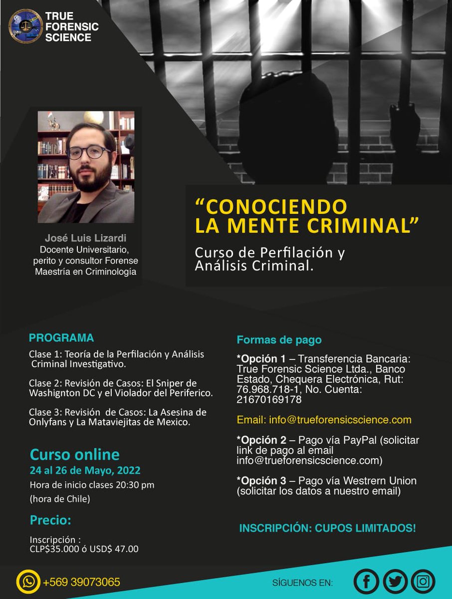 True Forensic Science tweet media