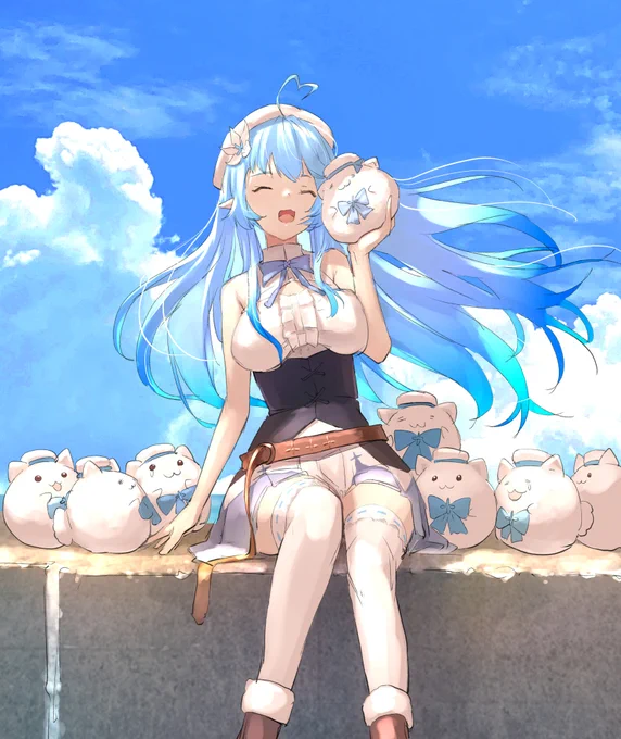 ☃️ラミィちゃんと雪民さん☃️ Lamy and her fans

登録者100万人本当におめでとうございます!🎉
Congratulations on your one million subscribers!🎉

#LamyArt 