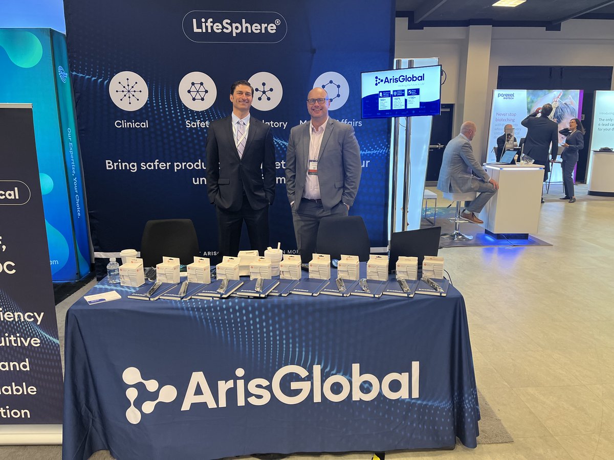 Aris_Global's tweet photo. We hope to see you this week at #OCT East. Swing by Booth 9 to learn more about #LifeSphere from the ArisGlobal team and say hello! @ArenaIntOCT https://t.co/rdoCF36W0A