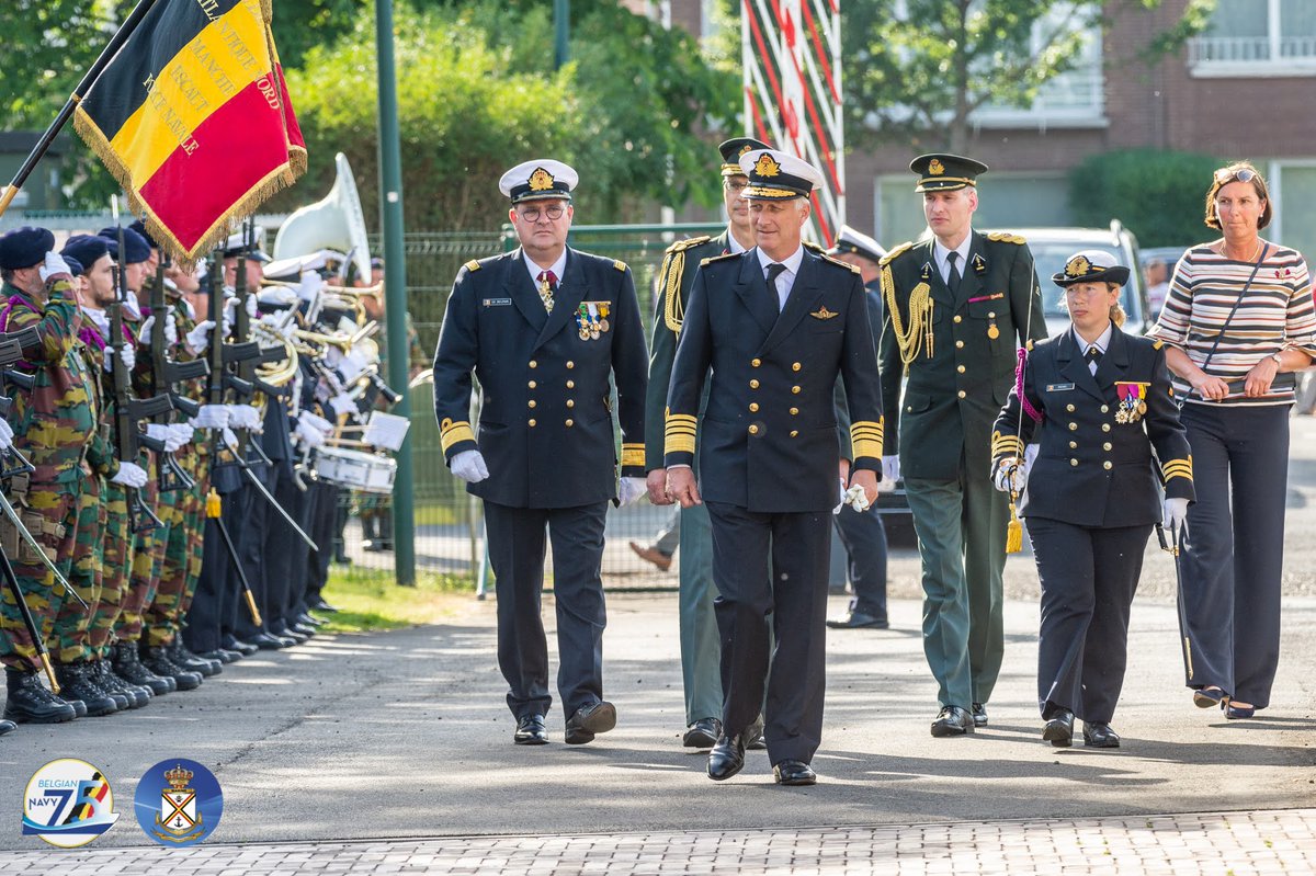 🇧🇪⚓ La semaine dernière, en tant qu'officier de réserve, j'ai eu l'honneur d'être commandant de peloton pour la #ParadeDeLaFlotte #VlootParade de <a href="/TheBelgianNavy/">The Belgian Navy 🇧🇪</a> à Anvers.