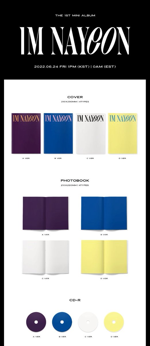 thekollectiveph's tweet photo. TWICE NAYEON SOLO ALBUM [IM NAYEON] PH GO

P720 ea (all in) + lsf

✧ random version, cover pooling ✅
✧ from KTOWN4U (w/ POB)

DOO &amp; 50% June 20
Balance upon arrival

Normal ETA &amp; LONG DOP

form: https://t.co/qOHSdDU3US
🏷️ wts lfb ph pls help rt #TWICE 
#NAYEON #IM_NAYEON https://t.co/t21Mha7wSR