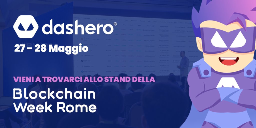 dashero_it's tweet photo. Saremo Emerald Sponsor alla Blockchain Week Rome 2022 ! 🚀 
Evento italiano dedicato alla blockchain, criptovalute ed NFT. 

📅 Il 27 e 28 Maggio presso l'area espositiva del teatro Sistina potrete venire a trovarci di persona presso il nostro stand. 

Ci vediamo a Roma! 🇮🇹 https://t.co/X3zZ4eGixV