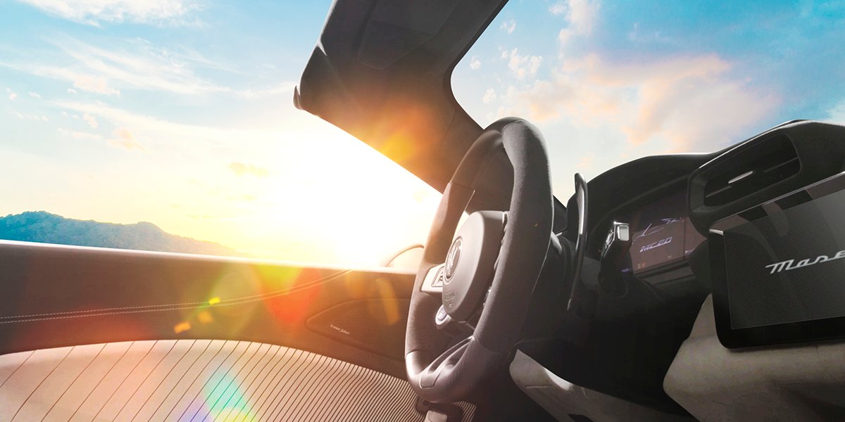 Maserati_HQ's tweet photo. Where Cielo is the limit, there are no limits.
Embrace the infinite and get ready to go Beyond the Sky.
#MaseratiMC20Cielo #Maserati
https://t.co/LsUrMM1e27 https://t.co/DNEmVMb9i3