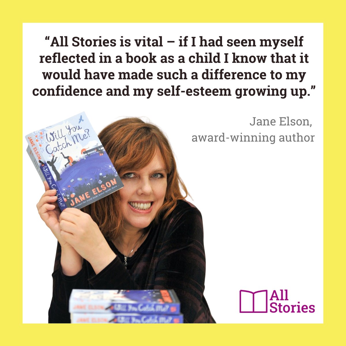 AllStoriesWrite's tweet photo. βAll Stories is vital β if I had seen myself reflected in a book as a child I know that it would have made such a difference to my confidence and my self-esteem growing up.β @JJELSON35, award-winning author.
#AllStories #allstorieswrite #representation #inclusion #diversity https://t.co/Y5pk8w41S1