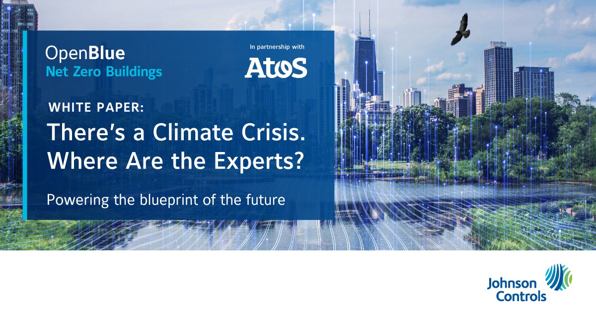johnsoncontrols's tweet photo. Organizations realize the need to achieve net zero, but often, implementing sustainability strategies lags. In this white paper, our Adam Savitz and Stuart Lemmon of Atos discuss the need for immediate action and collaboration to reverse climate change. https://t.co/j3IEpvLWzO https://t.co/X2g2zKRq5x