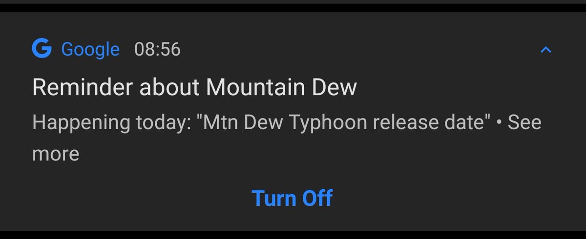 BottleCrow's tweet photo. ... Google now knows to profile me as a Mtn Dew enthusiast. -Nick https://t.co/5tujSN2v96