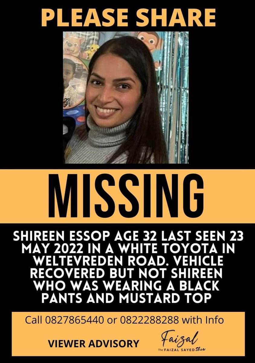 Who Was Shireen Essop Missing Mom Cape Town Found? Kidnapping Story Draws National Attention