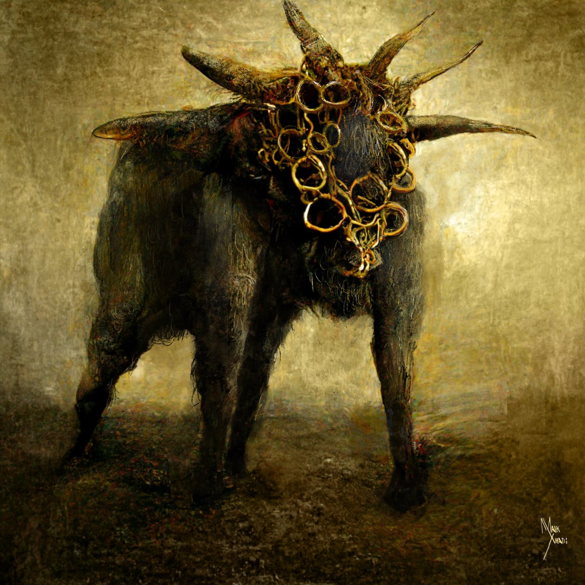 Titans Elegia pt 3

Abrouterion, bringer of poverty. The resources needed to capture him became suddenly scarce. The king of Lydia gathered Oracles from neighbouring city to contrast his demonic influence while devising a plan to capture him

#titanselegia #artistontwitter #lore