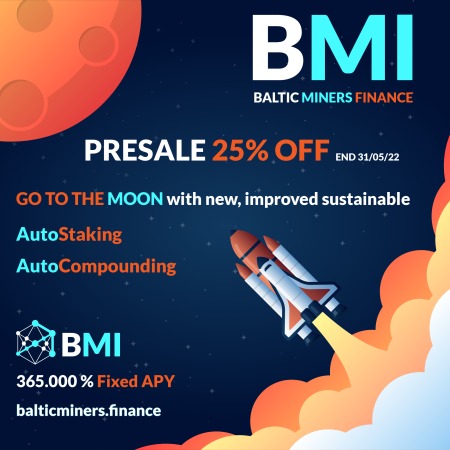 🚀 Forget all ponzi wich promised you to reach the moon by bicicle 😉 We are not only in #DeFi, we are real EU company, we care about long term life of our #Token, we care our customers!  

Buy Token in pre-sale 25% off 👉 finance.balticminers.com