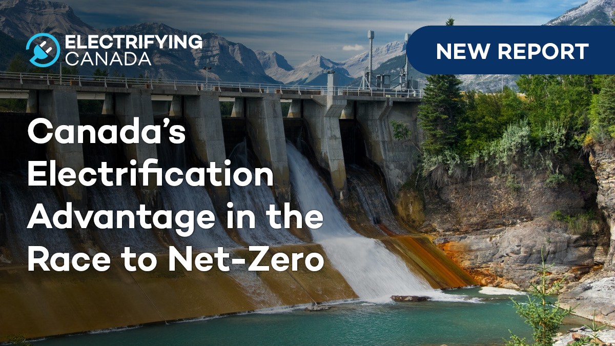 Within three decades, Canada will need to double the amount of clean electricity it generates to meet its #netzero targets. The #ElectrifyingCanada task force's new report shares 5 catalysts to overcome barriers &amp; accelerate electrification 👇

bit.ly/electrifying-CA