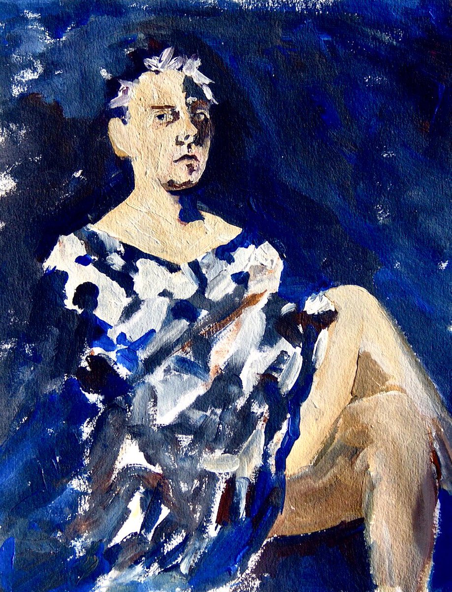 ThalidomideIre's tweet photo. Join us in wishing Happy Birthday to our extremely talented Mary Duffy. Here’s her self portrait and her web site is fabulous showing her beautiful work @MaryDuffyArtist  and https://t.co/nNjXFyJkEd https://t.co/ljuKXaMWhf