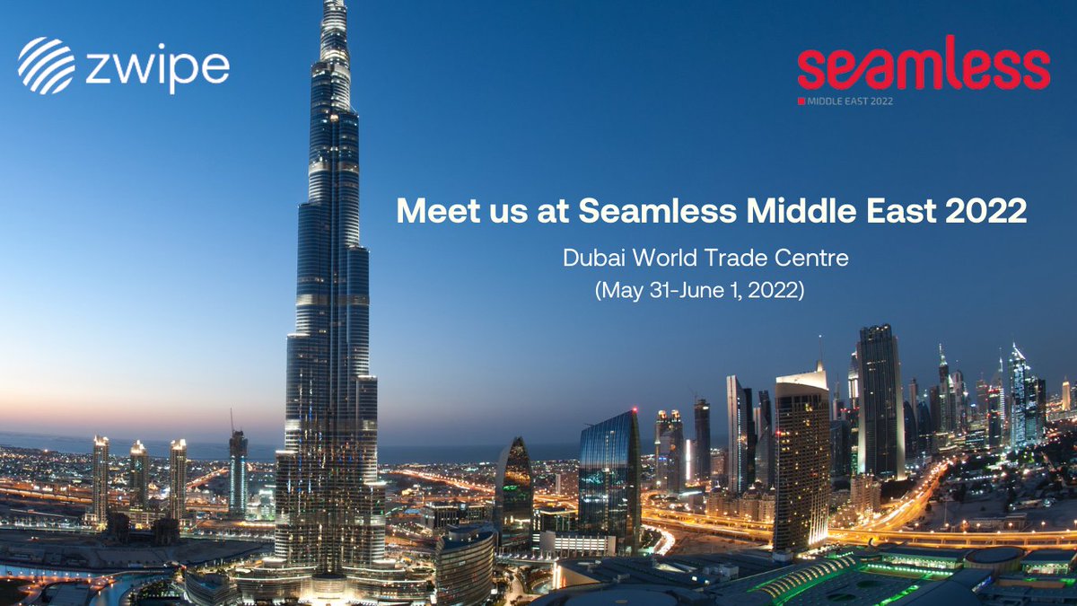 zwipe's tweet photo. Meet us at Seamless Middle East 2022 in Dubai

#biometrics #contactlesspayments #dubai https://t.co/wZEhNOJ8D7