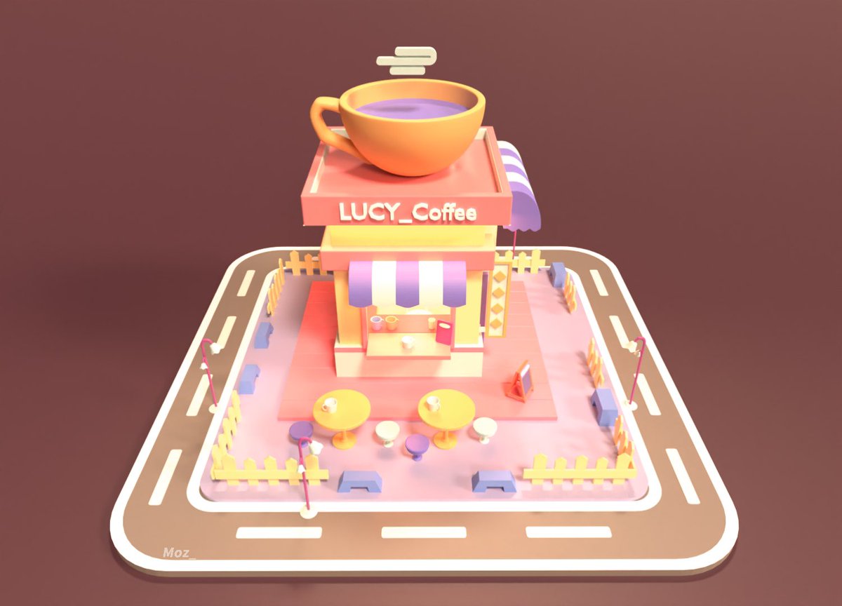 mozzzi_x's tweet photo. [blender]☕️

#blender #blender3d #3d #3dart #modeling #coffeeshop #blendercycles #blenderar https://t.co/5GnoMvCyoG