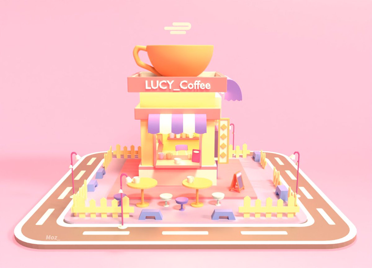 mozzzi_x's tweet photo. [blender]☕️

#blender #blender3d #3d #3dart #modeling #coffeeshop #blendercycles #blenderar https://t.co/5GnoMvCyoG