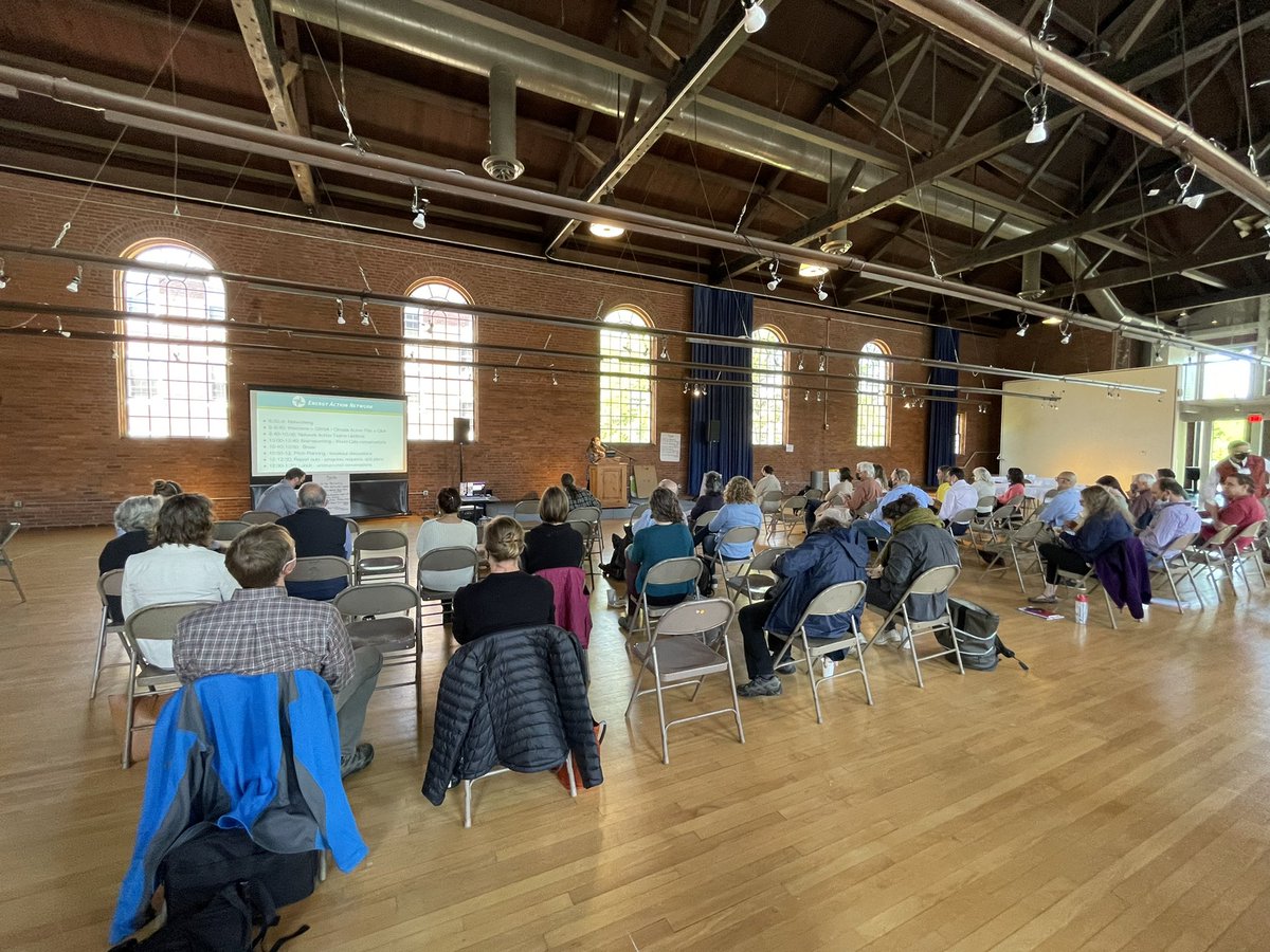 We’re excited to join with energy leaders across the state for <a href="/EAN_VT/">Energy Action Network</a>’s Pre-Summit at <a href="/VCFA/">Vermont College of Fine Arts</a>! It’s early in the morning, but there’s no shortage of excitement as we roll up our sleeves to work toward a cleaner #energyfuture. 🙌