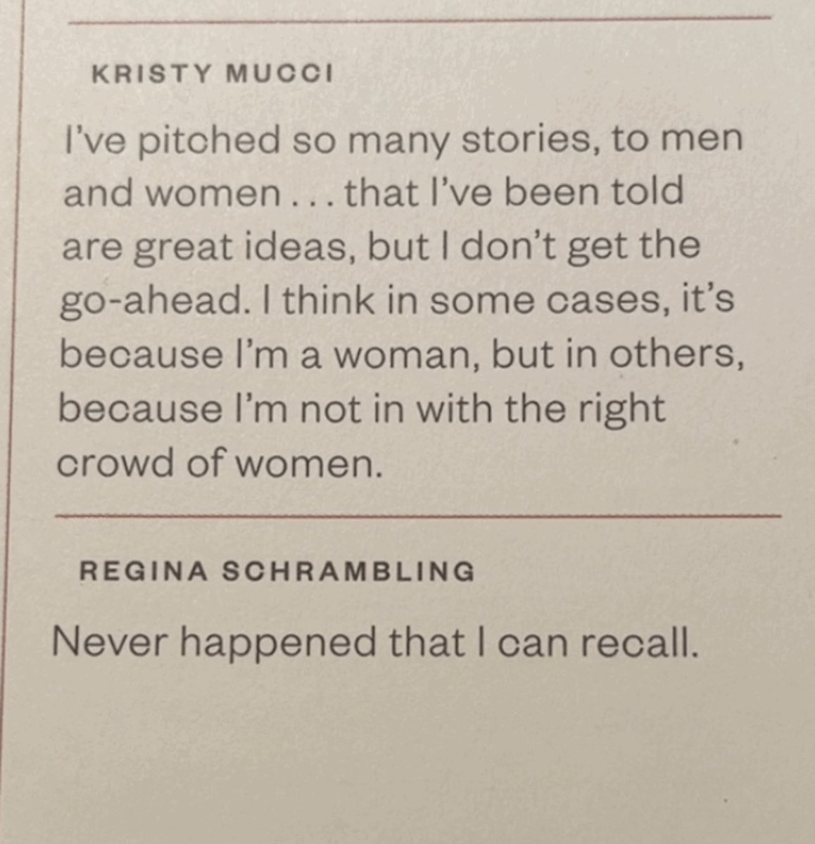 jacqbones's tweet photo. This @kristymucci thought from Women on Food resonates so much with me—but on a different set of experiences. Wonder if you still feel the same @gastropoda? https://t.co/T8p6MLQjFT