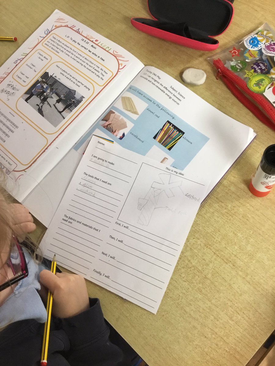 Today, we designed our own wind turbines and we will be making them tomorrow! Watch this space... #BritishScienceweek