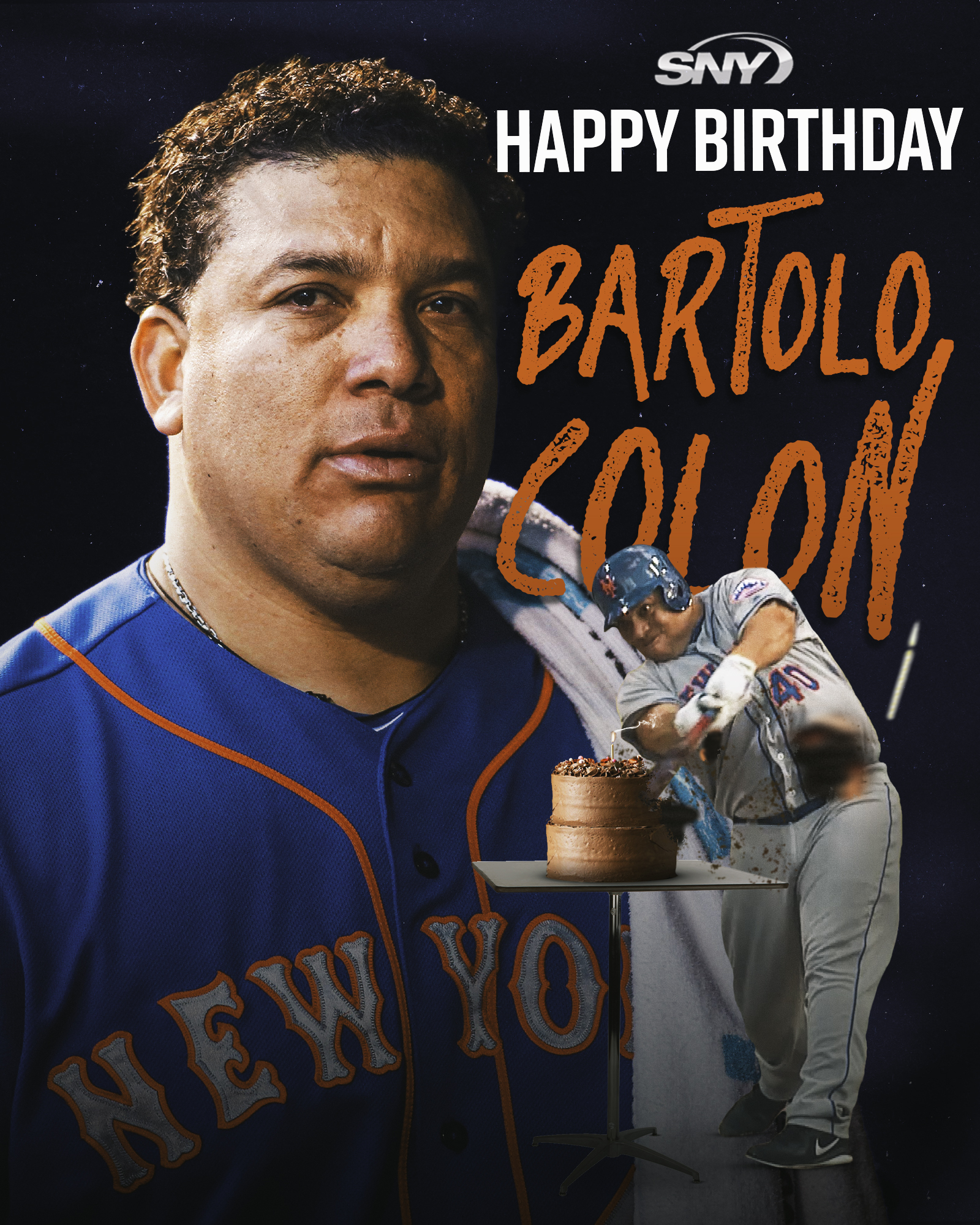 Happy 49th birthday to Bartolo Colon! 