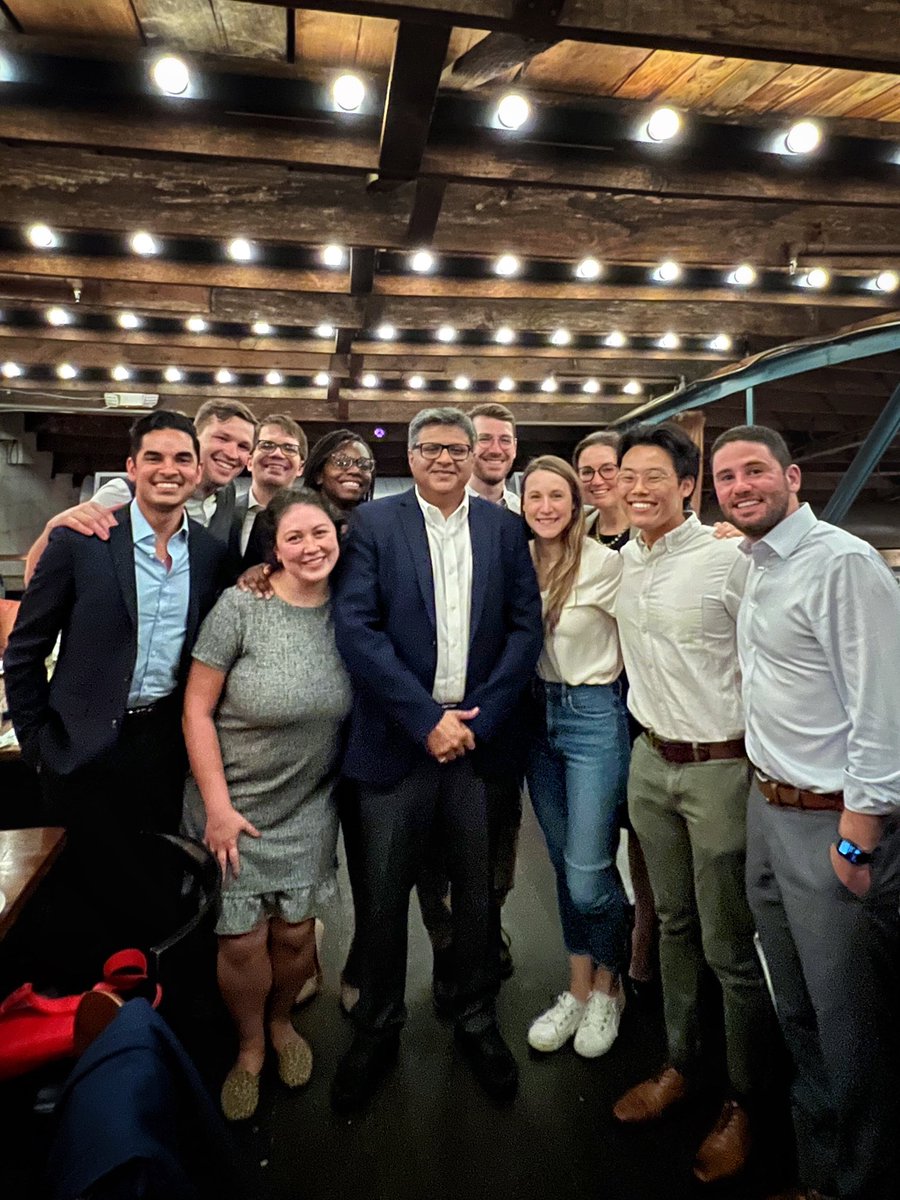 Humbled to have had the opportunity to meet and spend time with this years <a href="/VUMCurology/">Vanderbilt Urology</a> Smith VP <a href="/dipenjparekh/">Dipen J Parekh, M.D.</a> So many life lessons learned from hearing about his time at Vanderbilt to his incredible journey that led him to build a powerhouse in Miami. Truly inspirational