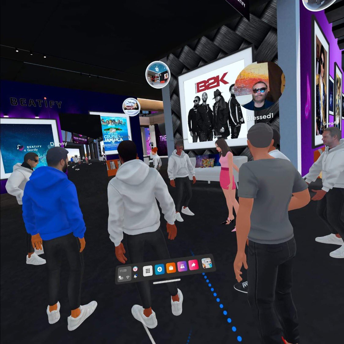 beatifyusa's tweet photo. Last night was epic at the Beatify Record Shop! We partied with musicians, producers, CEO’s, blockchain specialists, design engineers, and NFT developers.This is where the next music revolution is taking place y’all. Join us next week for music trivia and charades!
 @BeatifyAudio https://t.co/Nca3Wg28Z9