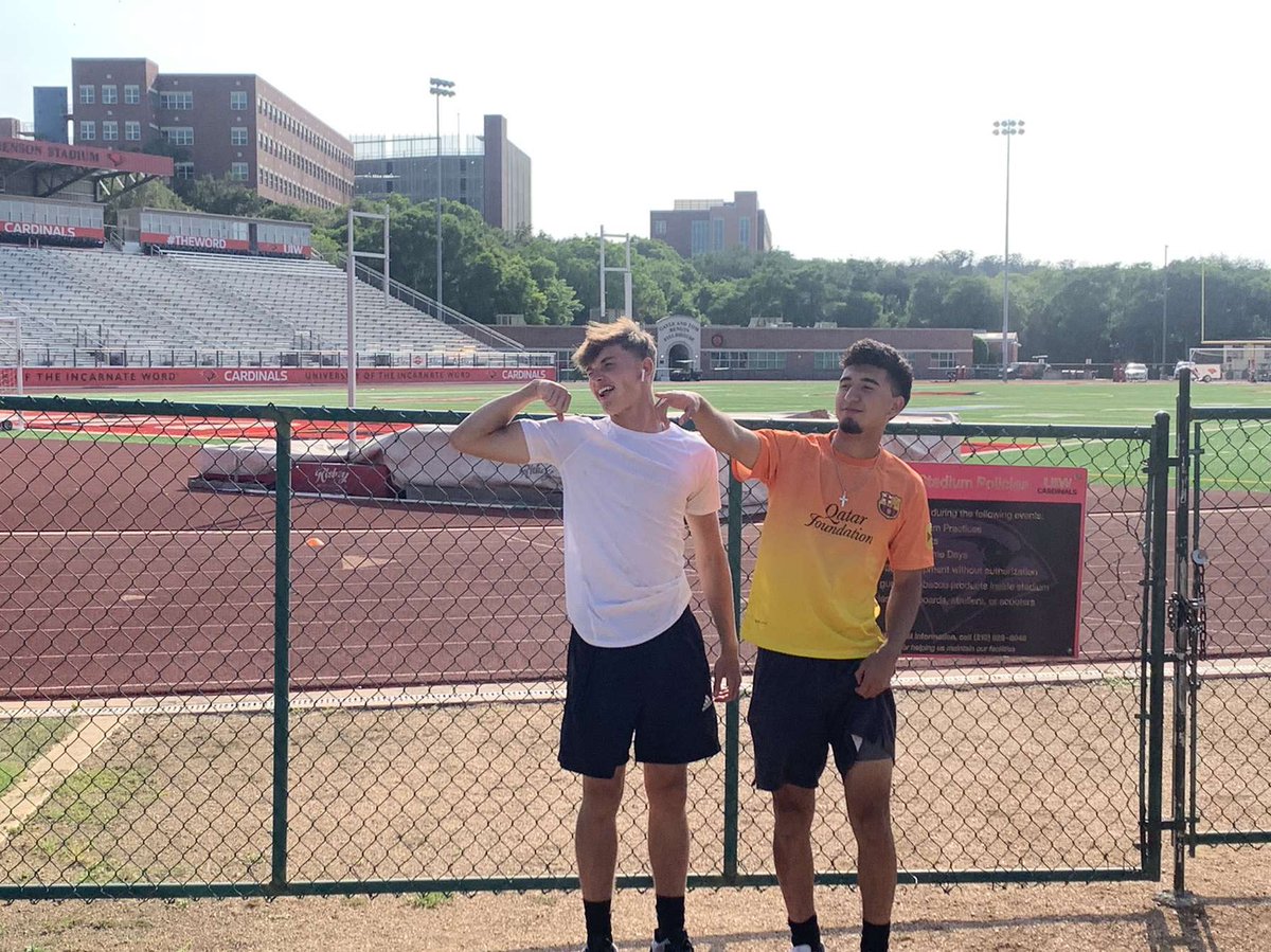 Had a great time at <a href="/UIWMensSoccer/">UIW Men's Soccer</a> ID camp! Thanks to coaches Kiki Lara and <a href="/castelaosendin/">Carlos Sendin</a> for making it a great experience.