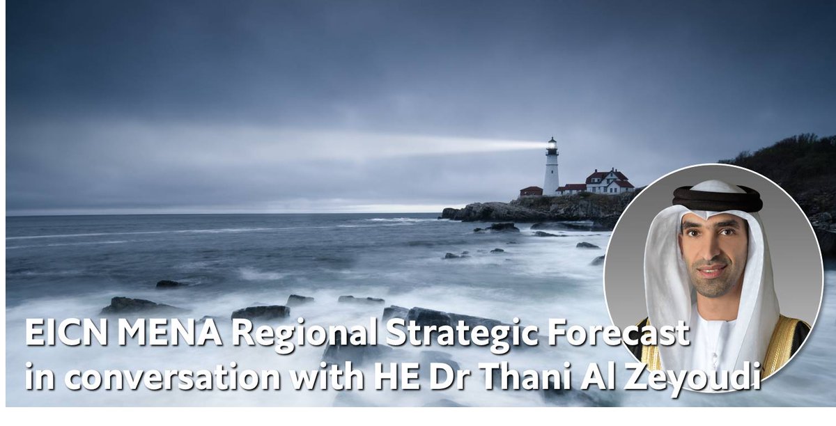 RobWillock's tweet photo. Pleased to announce that I will be "in conversation with" the #UAE Minister of State for Foreign Trade, HE Dr @ThaniAlZeyoudi, at the @eicn_mea #MENA Regional Strategic Forecast in #Dubai on 6 July.
Dr @baptist_simon will also share @TheEIU's latest economic/political forecasts. https://t.co/WgWTHOk0Na