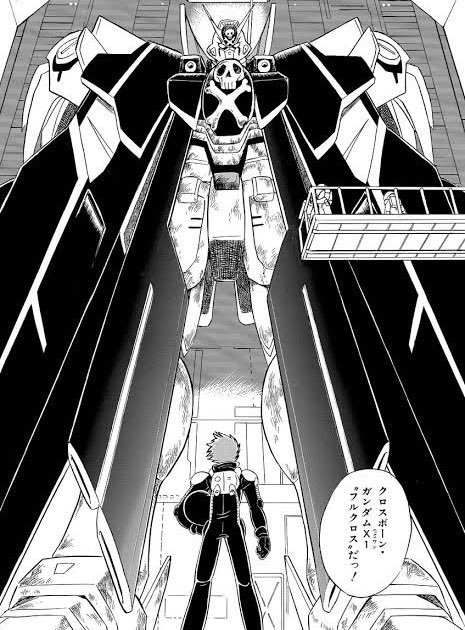本編スタート前から使い込まれてボロッボロになったX1本体と、残りの予備パーツ全部重ねまくってツヤッツヤ新品のマントの合わせが本当に良い。 
