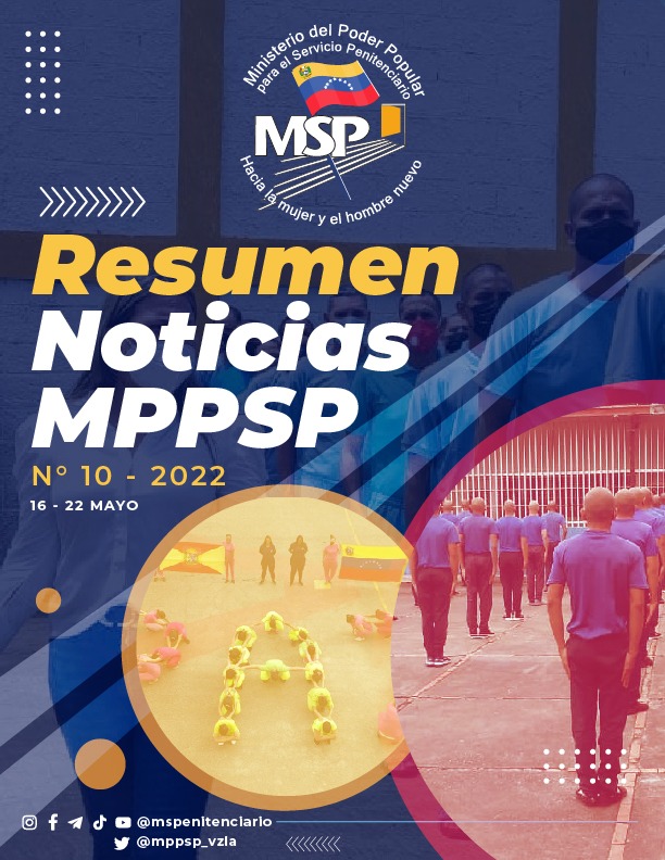 mppsp_vzla's tweet photo. #ResumenMPPSP📢 || Seguimos Avanzando en el Fortalecimiento Integral del Sistema Penitenciario Venezolano, con políticas públicas que garantizan los DDHH.
#Pichincha200Años https://t.co/TTnqLYxt68