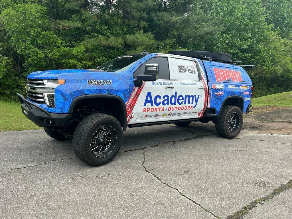 Jacob Wheeler on X: The new truck is officially wrapped and ready
