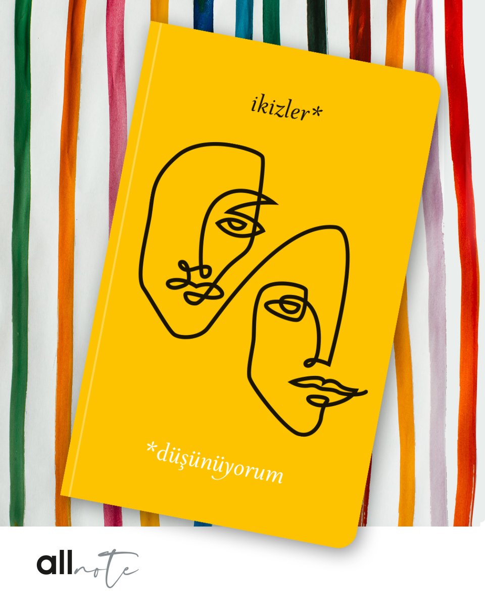 İkizler Burcu insanı özelliklerini tek kelime ile anlatmak tabi ki mümkün değil. 
Defterimizin kapağı için seçtiğimiz özellik sadece bunlardan biri. 
Özel tasarımı ve farklı kapak seçenekleri ile İkizler Defteri kendiniz ya da sevdikleriniz için eğlenceli bir hediyelik.