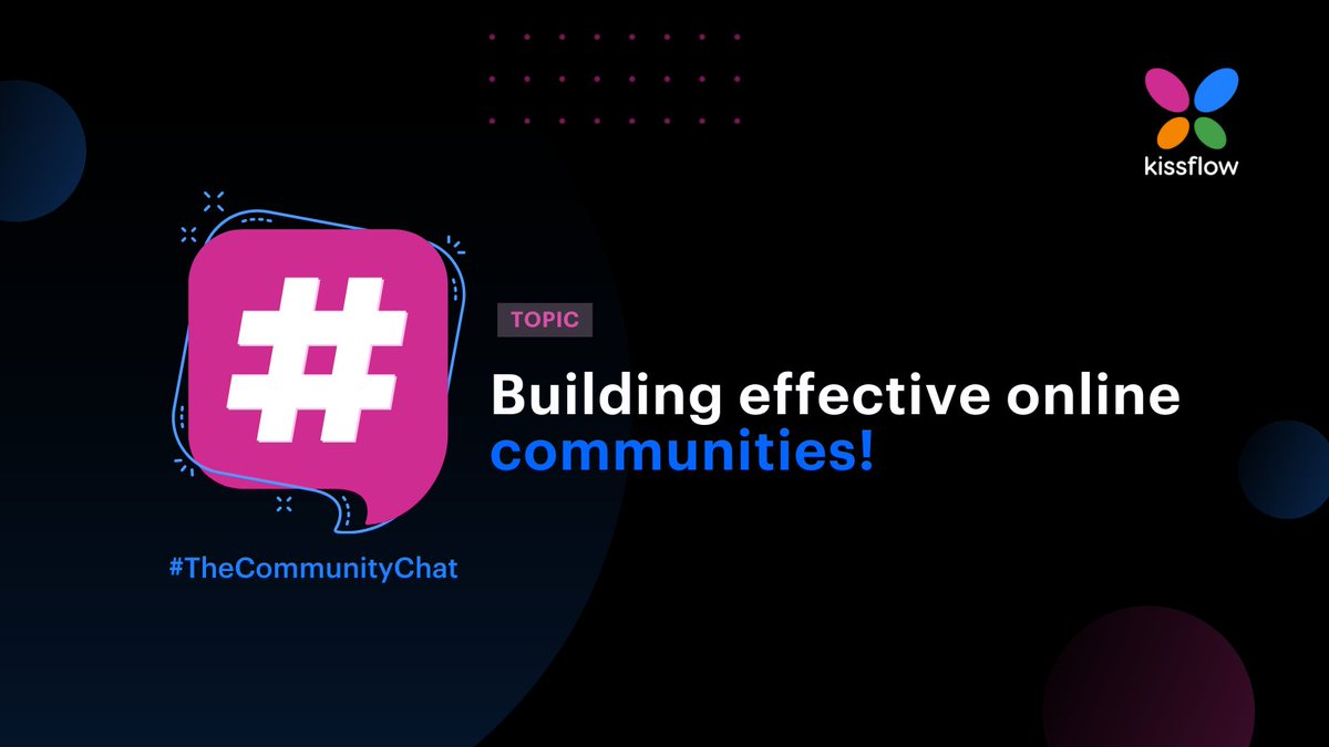 KFCommunitySW's tweet image. Today we&apos;ll discussing how to build effective online communities with two guests who has several years of experience in community building. @sivsouvam @AshmalurRehman #TheCommunityChat