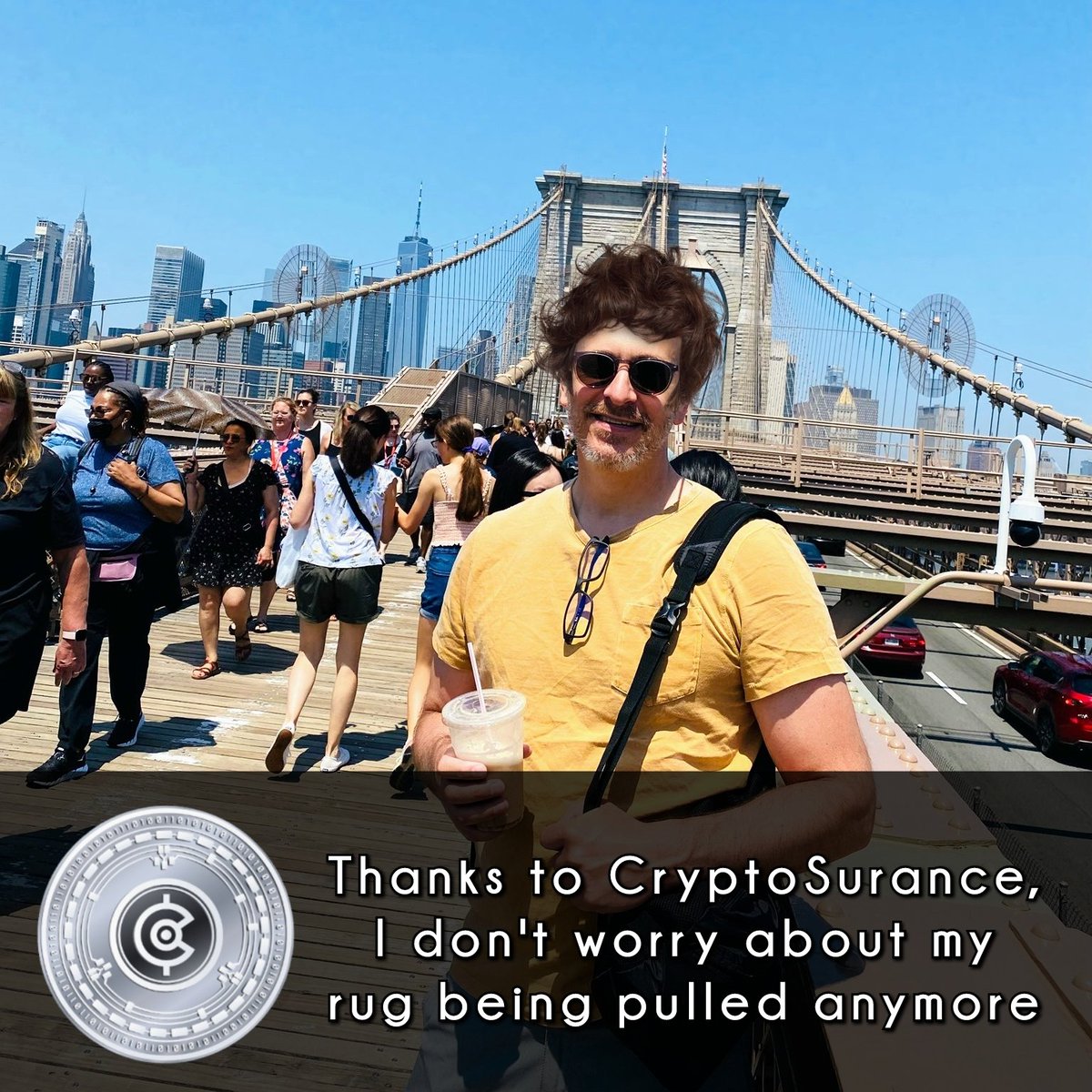 All #crypto investors need a good safety net.

Thanks to #CryptoSurance from @Shield_Coin, @GoToddHart
has one less worry 👍

#BestHair #BestRugEver #NoMoreRugPull #LivingTheDream #ISwearItsNotAToupee

What do you think @SouthernComet87, @Honeybadger1314, @DeFiConnection?