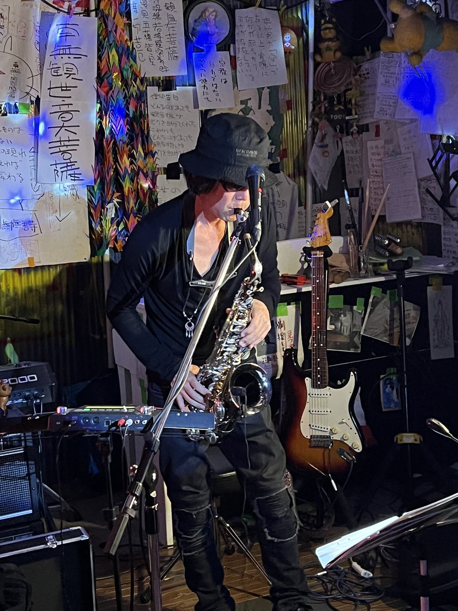 そして今日の自分の演奏の様子❗気持ちダンスミュージック🎶風に寄せて見ました！とってもいいブッキングでした‼️