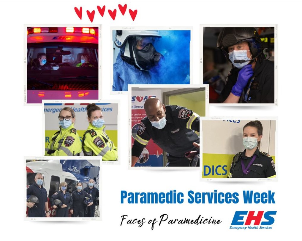 This week is Paramedic Services Week. Please join us in celebrating our talented and dedicated paramedics, who we count on each and every day to keep us and our communities safe and healthy.

Thanks for all that you do!

#ParamedicsServicesWeek2022

facebook.com/EHSNS/posts/37…