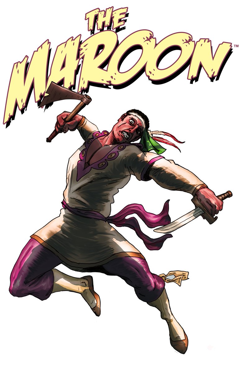 OwlEyeComics's tweet photo. @Slim_DaddE #TheMaroon and #KhepRa, two series from my #OwlEyeComics banner. https://t.co/IjJzAqei3I