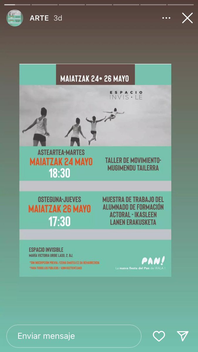 Adi! Gaurko ekintzak #OgiarenAstean  #irala #auzoaoratzen <a href="/fiestadelpan/">Fiesta del pan</a>