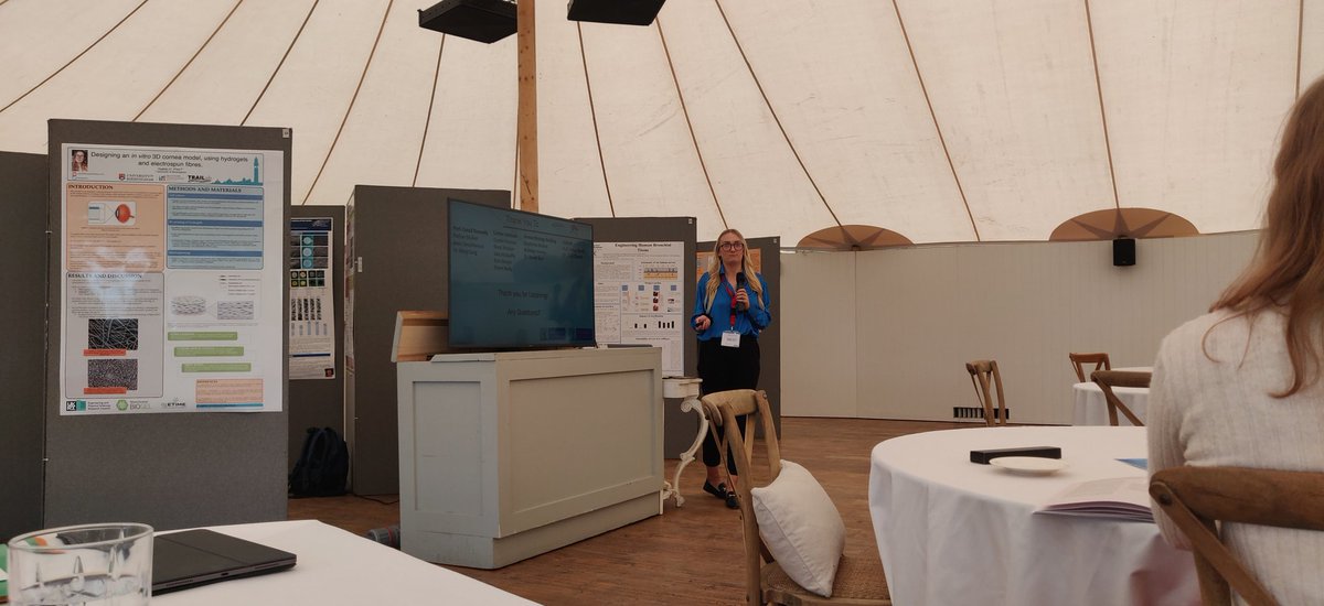 Great to see <a href="/CURAMdevices/">CÚRAM</a> being represented at #FIRM2022 <a href="/FIRMSymposium/">Future Investigators of Regenerative Medicine</a> Really interesting work presented by Sarah Feely from @nuigalway