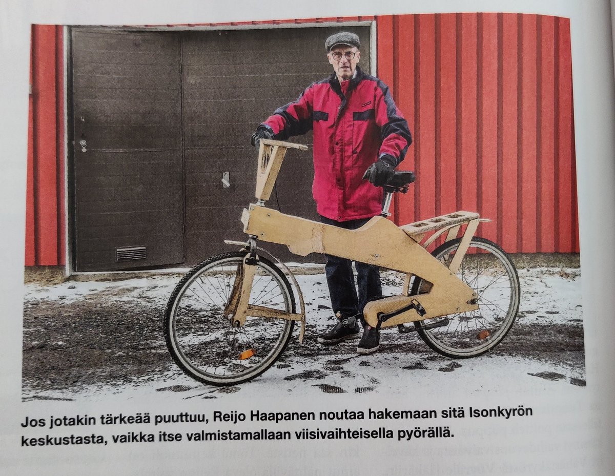 mkkiiveri's tweet photo. On kyllä komee pyörä. #pellervo https://t.co/VjQqPOrQfd
