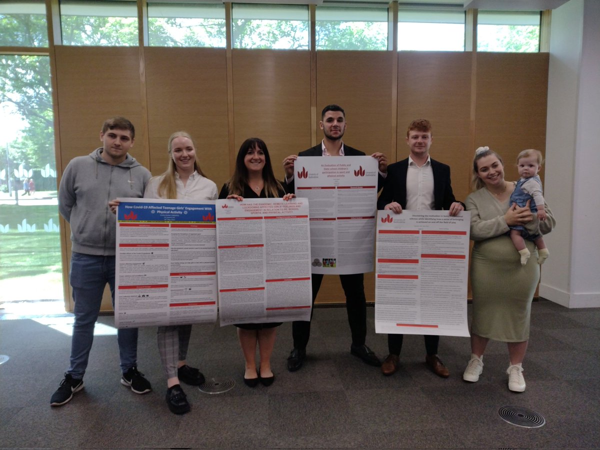 Congratulations to BA Sport and PE who wrapped up their degree studies today and celebrated their dissertation work