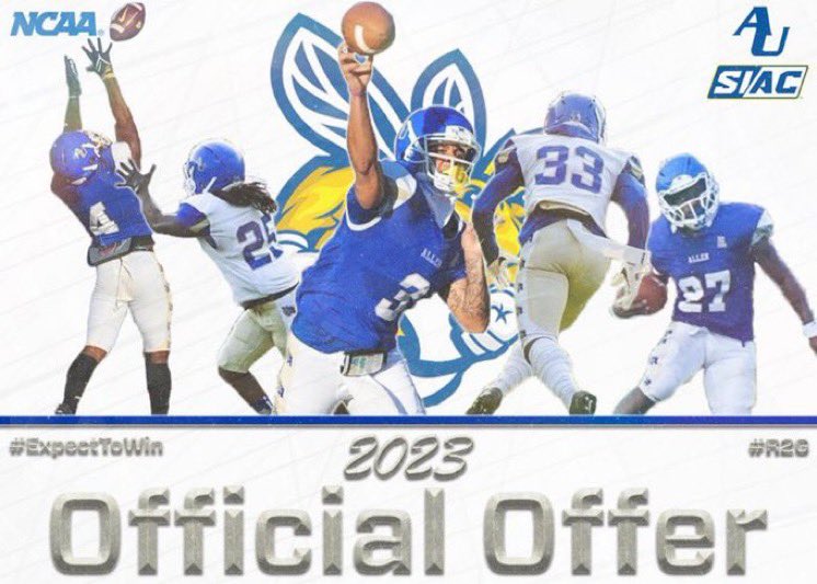 Beyond blessed unto God to receive an offer from Allen university!!  @coachmikehayde <a href="/NLA_Zeeb/">Brandon Zeeb</a> <a href="/Redskins32/">Matt DuBuc</a> <a href="/coachRon18/">Coach Hardge</a> <a href="/TheCribSouthFLA/">Frank Tucker</a> <a href="/sexyblackkiwi/">Mec Mec</a> <a href="/CoachSherlock62/">Jordan Sherlock</a> <a href="/qlambbih/">.</a>