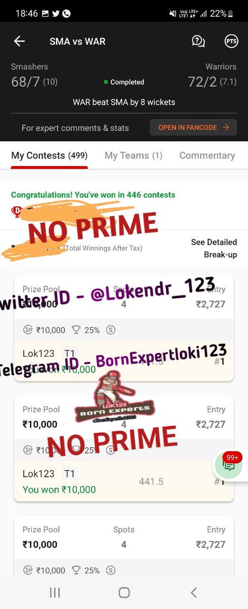 Lokendr_123's tweet photo. "A quitter never wins and a winner never quits."
#Dream11
#CricketTwitter https://t.co/RBYiIzFtn5