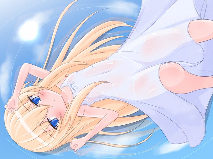 絵515号「金髪さん」
いかにも初夏らしい絵を描きました!という雰囲気の絵ですが実際のところ透け透け白ワンピが描きたい!と思って描かれただけの健全絵です。 