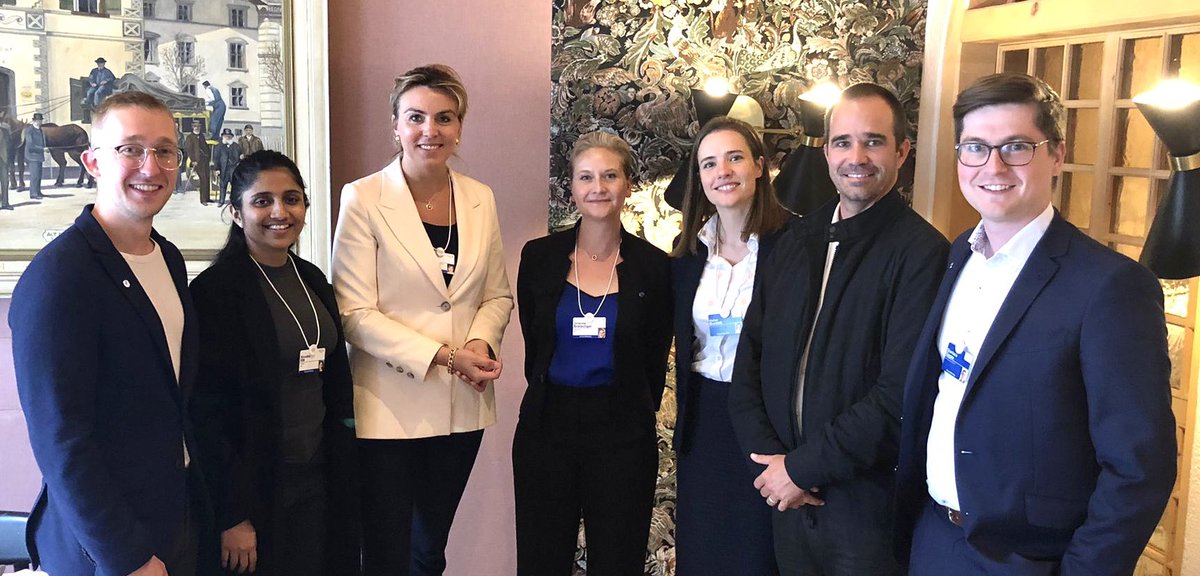 Connecting with Innovators! Minister for the Environment <a href="/vivianneheijnen/">Vivianne Heijnen</a> on #WEF22: “I was so inspired by the dedication to save our planet. Equipping entrepeneurs to scale up sustainable business is crucial for #circulareconomy.”