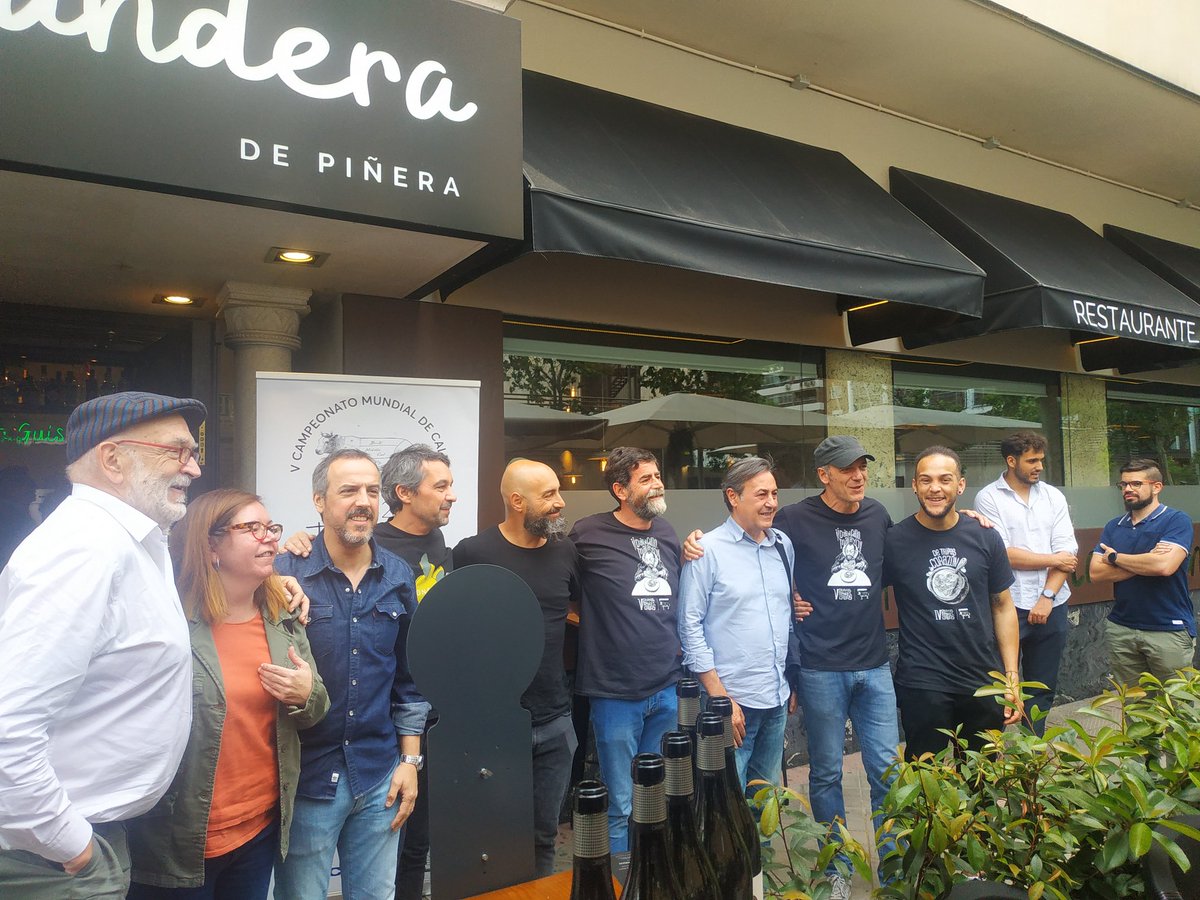 Javier Muñoz-Calero Restaurante Ovillo ganador del V Campeonato Mundial de Callos ¡¡¡Felicidades!!!
