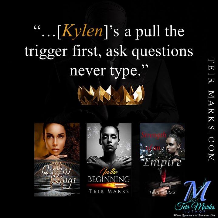 authorteirmarks's tweet photo. "...[Kylen]'s a pull the trigger first, ask questions never type." 

Head on over for Kylen's character video...♟🥀🔪🖤 ↓
https://t.co/joSyTjqJ6s 

#StayEtched #TheFamilySeries #Etchedverse #QueensForKings #InTheBeginning #StrengthOfAnEmpire #mafiaromance #multiculturalromance https://t.co/rT17FQcLwB
